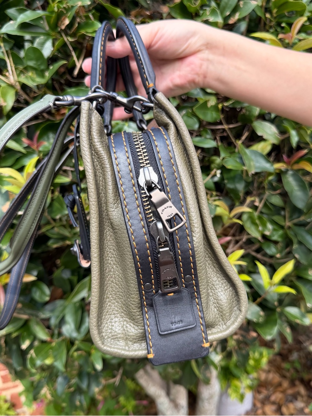 EUC Disney X Coach Rogue 25 With Patches 32780 - Picture 8 of 14